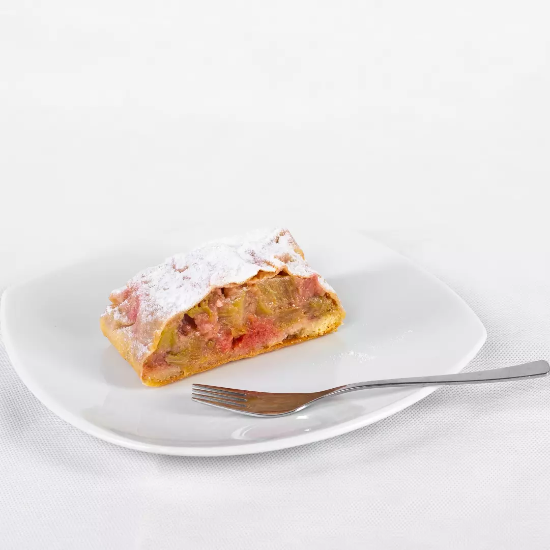 Rabarber Strudel Rabarber Strudel